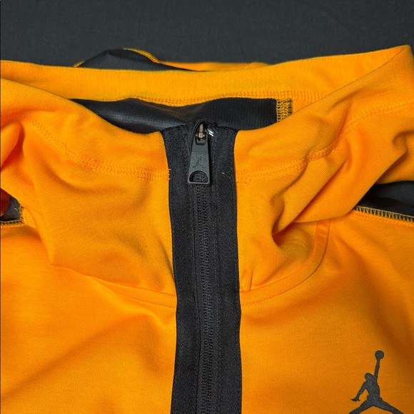 Nike Jordan X Zion X Naruto Small/P Ch Youth/Men Orange Black Full Zip Hoodie. - Picture 7 of 15